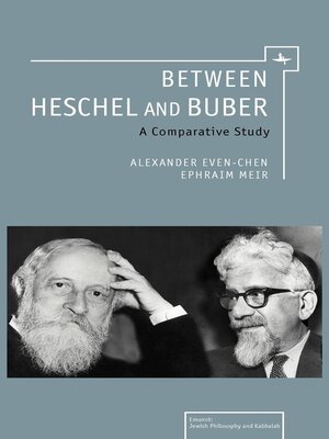 cover image of Between Heschel and Buber